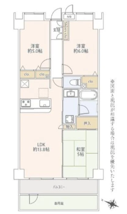 画像14992：スカイタウン西船橋　109号室
